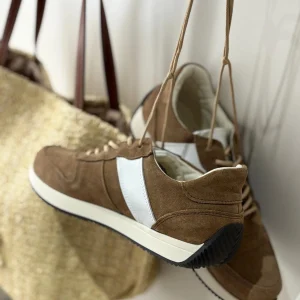 Retro Brown Suede Shoes Handmade Women S Casual