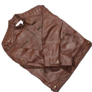 Cafe Racer Style Jacket Men's Sheepskin Butter Soft